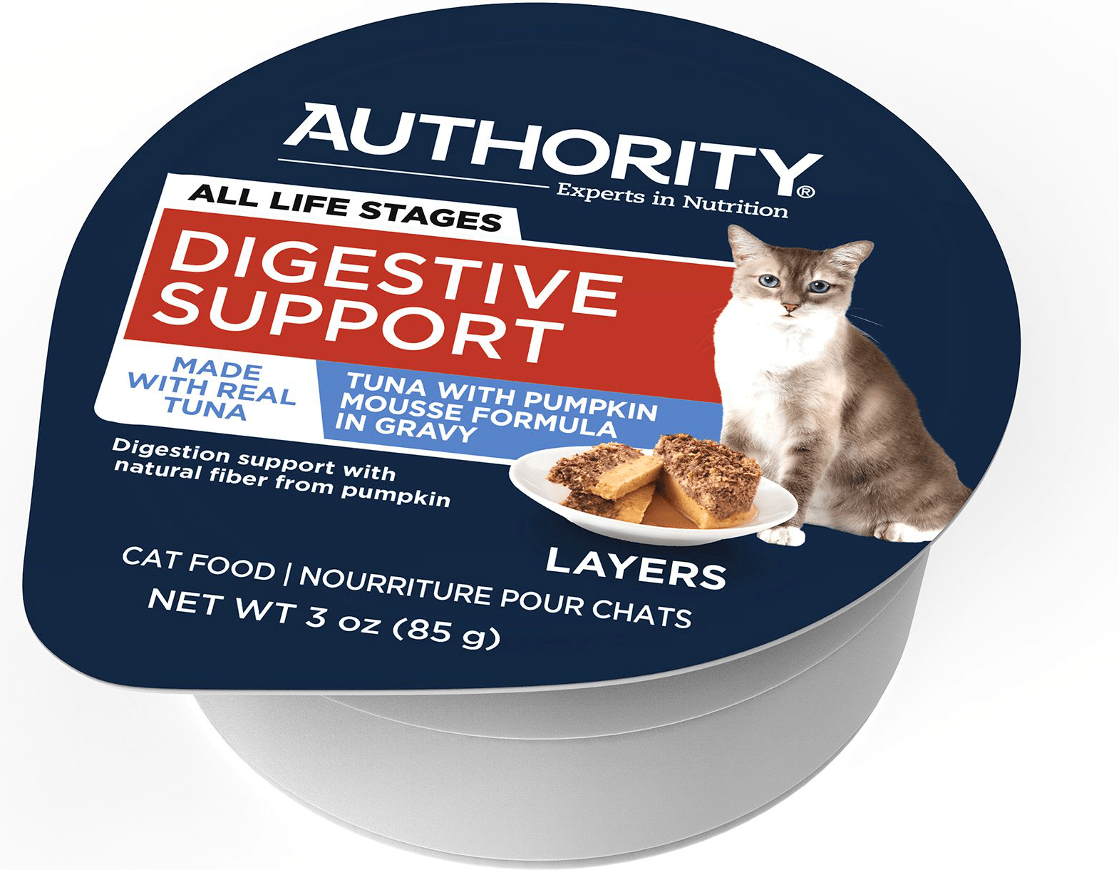 Authority Digestive Support All Life Stages Tuna With Pumpkin Tuna & Pumpkin